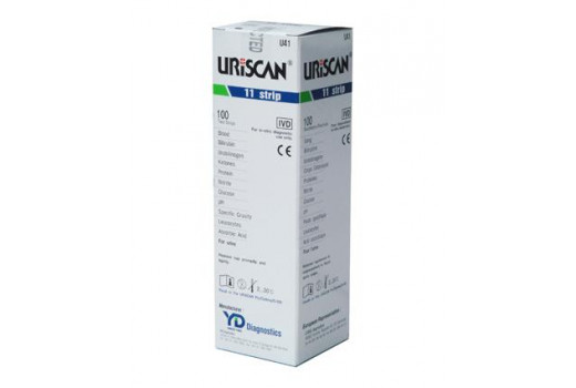 Тест полоски uriscan 11. Тест-полоски URISCAN 11 strip (ген 11), 100шт/уп. URISCAN 11strip. Тест полоски для анализатора Урискан. Тест-полоска мочи URISCAN 11.